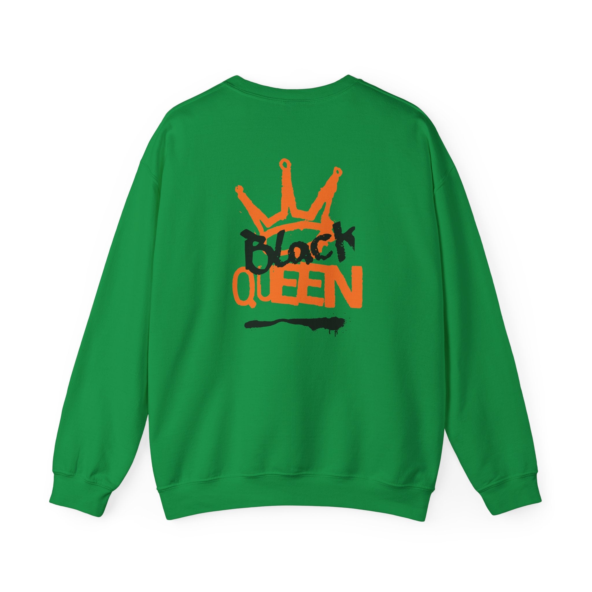 Black Queen Heavy Blend Crewneck Sweatshirt