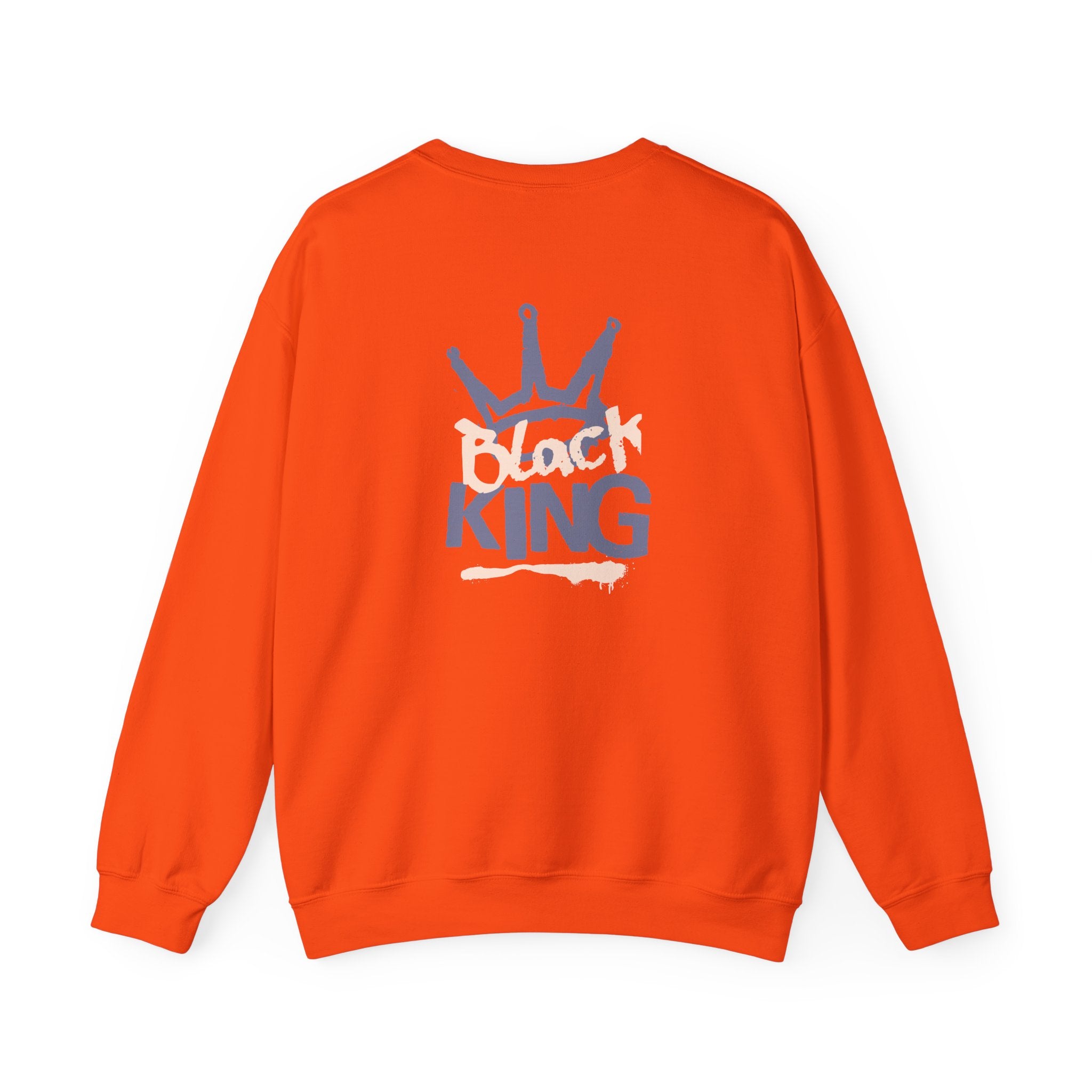 Black King Heavy Blend Crewneck Sweatshirt